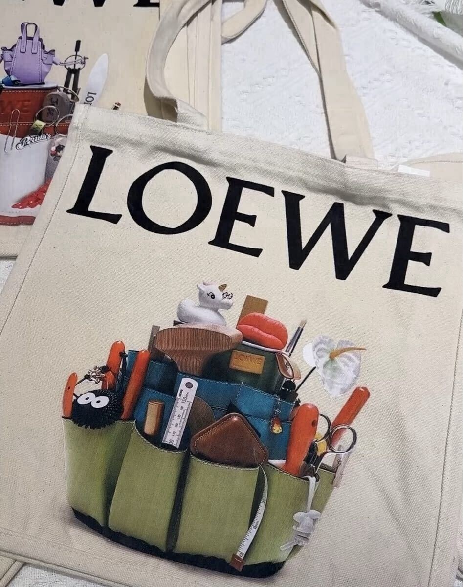 LOEWE エコバッグ CRAFTED WORLD _画像2