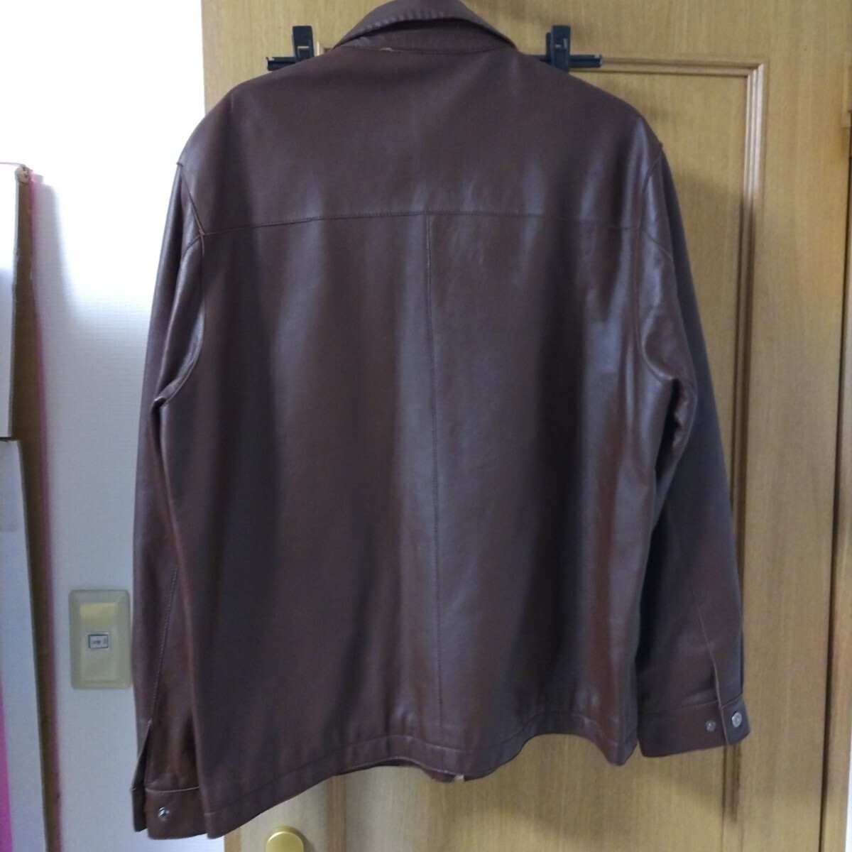 G-STAR ジースター レザー ジャケット 羊革 Lサイズ 良品_画像2