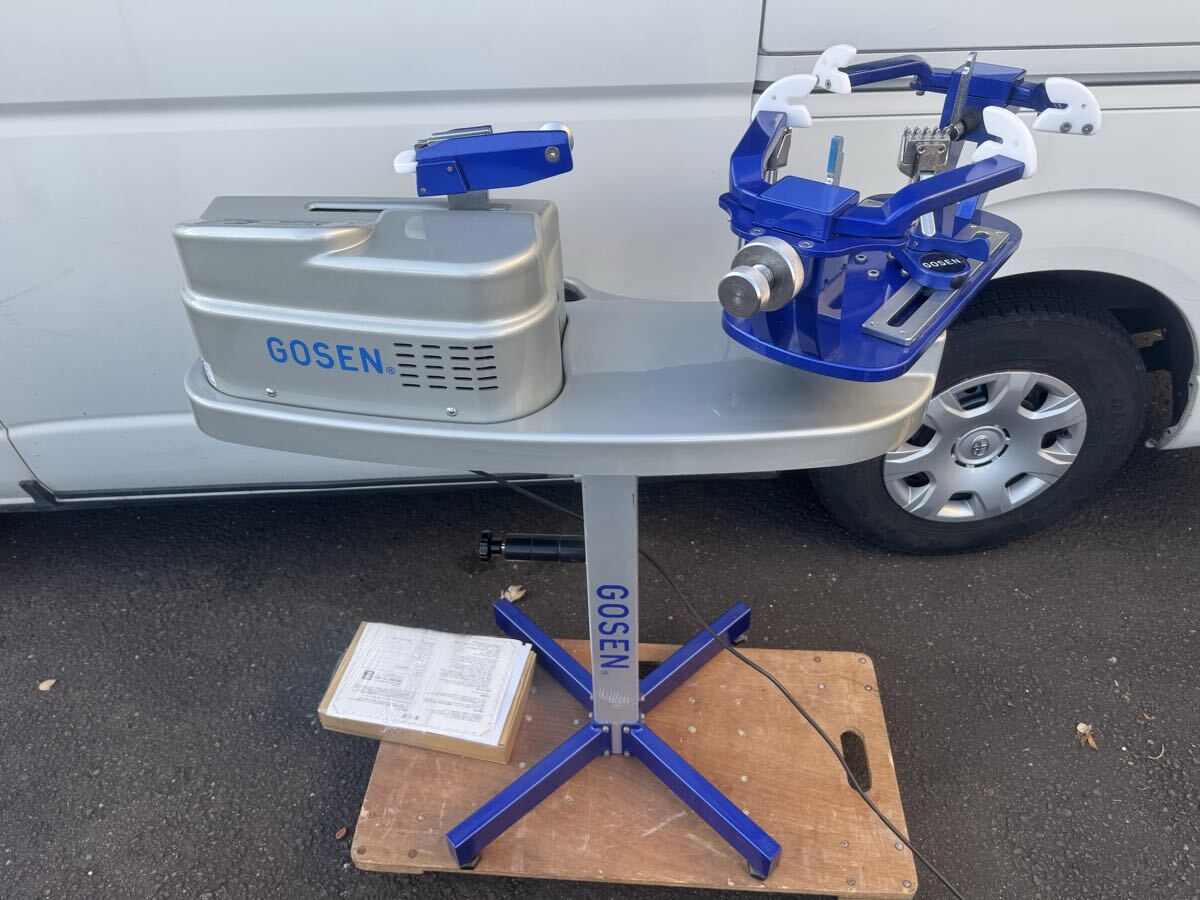 GOSEN GM800ゴーセン ガット張り機 テニスストリングマシン _画像5