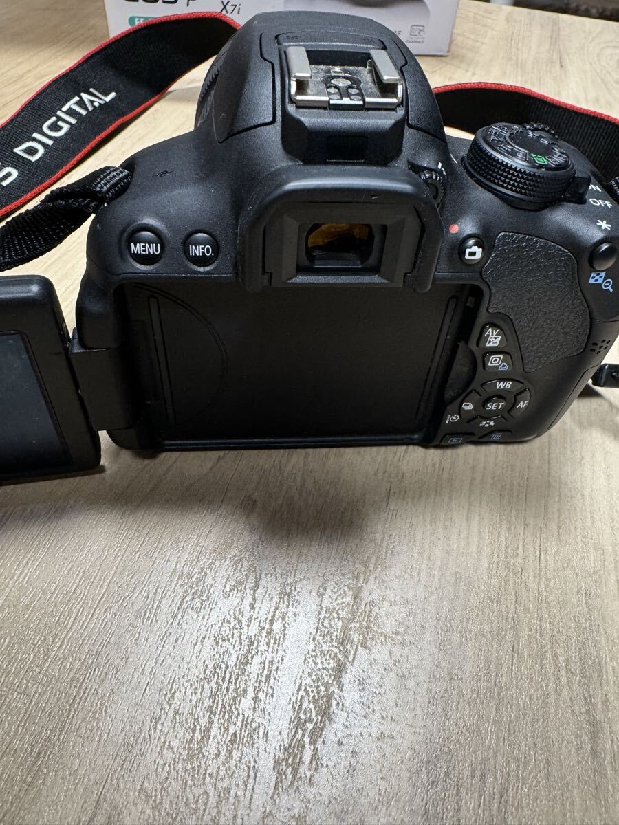 Canon EOS Kiss X7iデジタル一眼レフカメラ キャノン レンズ_画像5