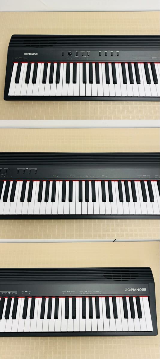 I♪ 動作品 音出し確認ok Roland GO-88P GO:PIANO88 電子ピアノ キーボード ローランド 2023年製 _画像3