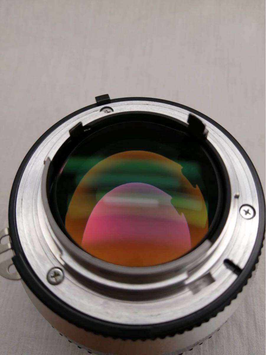 51【15】Nikon ニコン 希少銘玉レンズ AI Noct Nikkor 58mm F1.2 レンズフードHS-7付属 ニコンFマウント あ_画像6