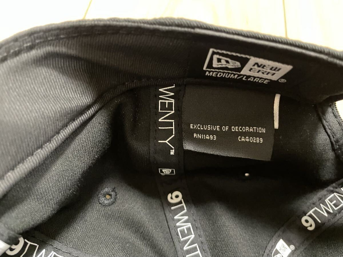 【NEW ERA】9TWENTY MLB BASEBALL CAP /【ニューエラ】920 ベースボール キャップ ブラック 黒 ドジャース_画像5