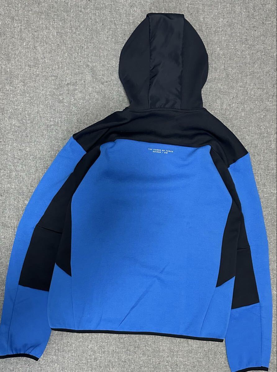 ADIDAS 2025秋冬NEWMODEL アディダスアダプテーション レギュラーフィット フード付きフルジップトラックトップトレーニングウェア２セット_画像3