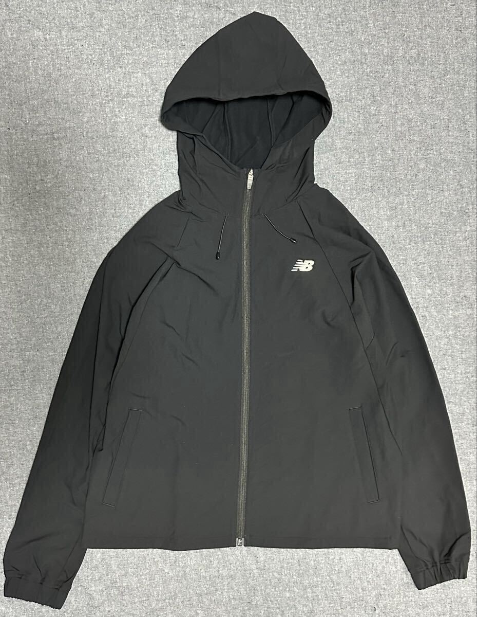 New Balance ２０２５秋冬NEWMODEL THE CITY フーデットウーブンジャケット・THE CITY メンズ ウーブンパンツトレーニングウェア３セット_画像2