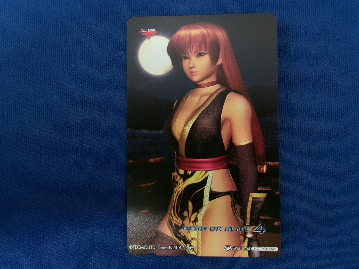 4-151★DEAD OR ALIVE かすみ★テレホンカード_画像1