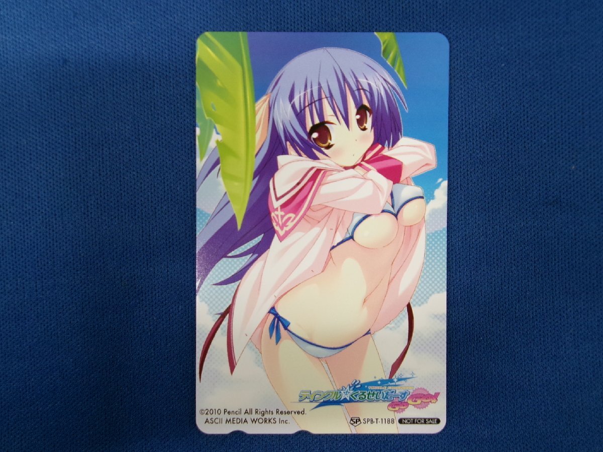 4-112★ティンクル・くるせいだーずGoGo!★テレホンカード_画像1