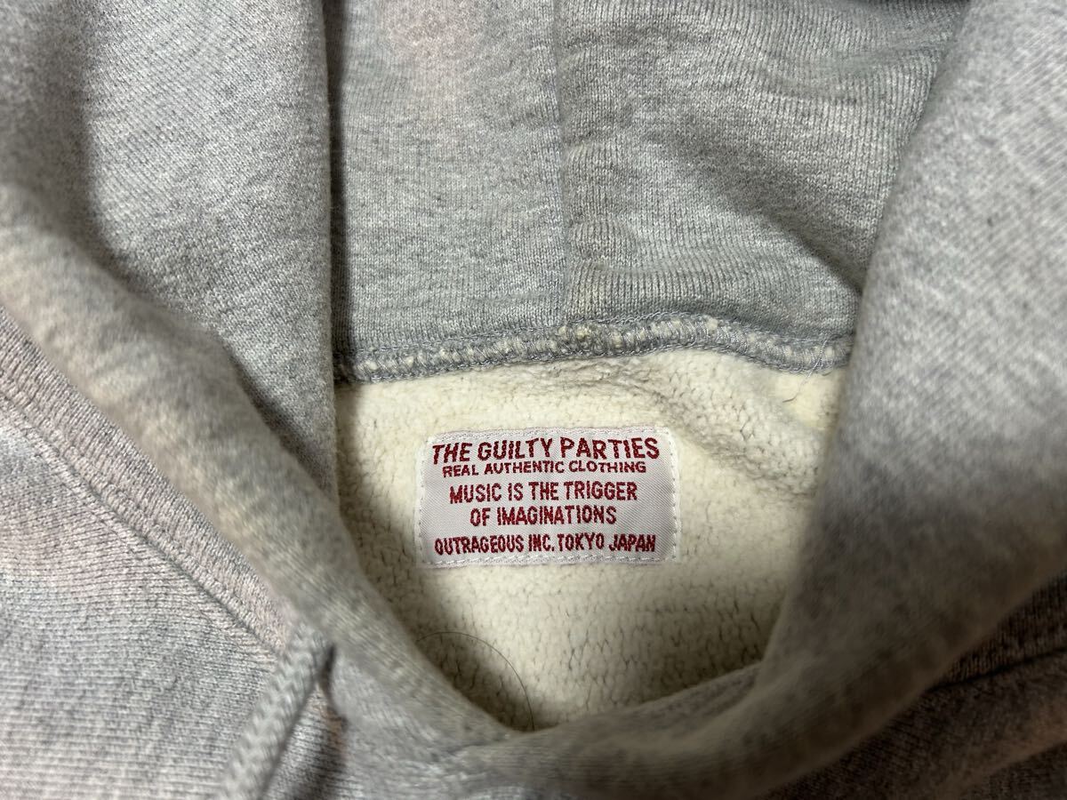 【美品】WACKO MARIA ワコマリア フードパーカーグレー L ギルティパーティ_画像5