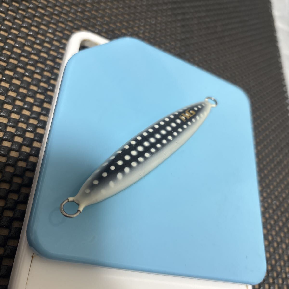 ディープライナー　スピンドル　130g オリカラ　ブルーグロー_画像5