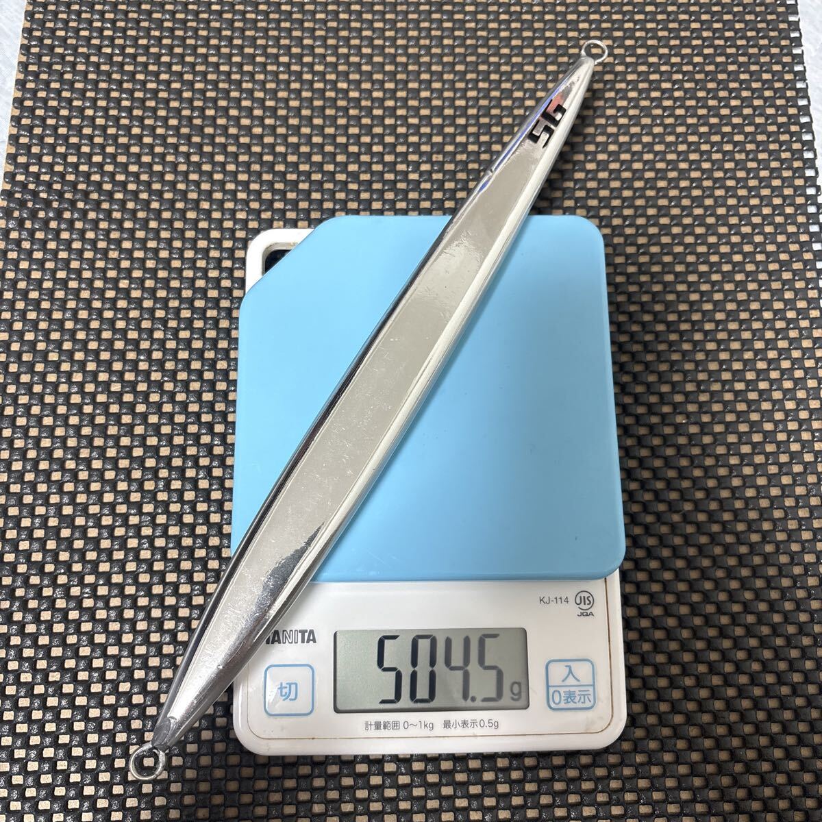 ディープライナー　スパイナロー　500g スーパーグロー ゼブラグロー 中深海　 スパイN シーフロアコントロール_画像2