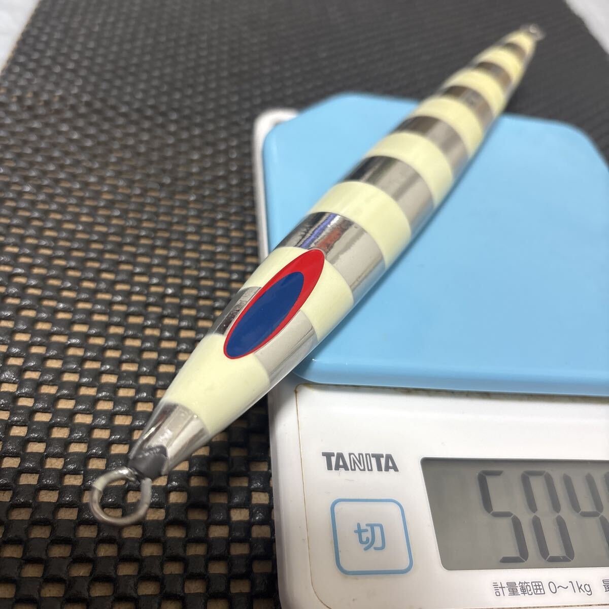 ディープライナー　スパイナロー　500g スーパーグロー ゼブラグロー 中深海　 スパイN シーフロアコントロール_画像3