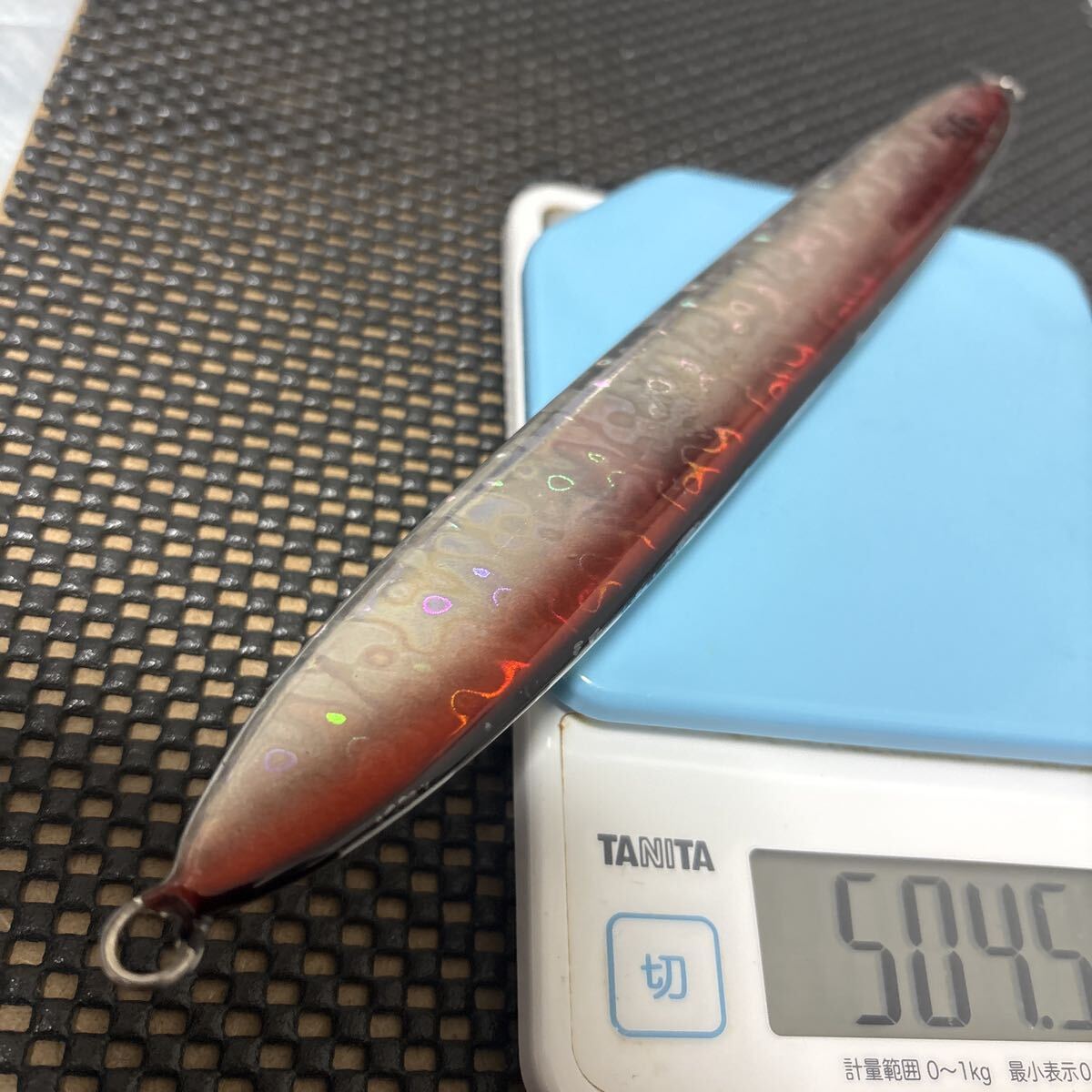 ディープライナー　スパイ　500g SPY スーパーグロー ゼブラグロー 中深海 シーフロアコントロール ウロコジグ_画像6