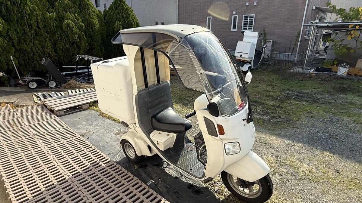 最高56kmミニカー登録 ジャイロキャノピー TA03 フルカスタム ノーヘルすぐ使えます!_画像4