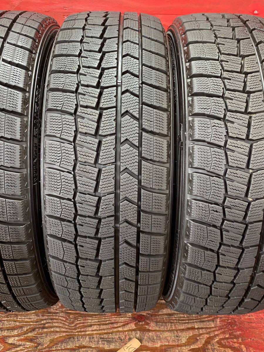 195/45/R17 81Q DUNLOP WINTERMAXX WM02 製造年2019, 4本 80% バリ山 *218B_画像5