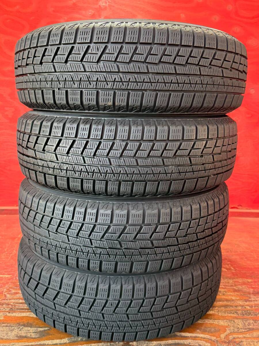 165/65/R14 79Q IG60 YOKOHAMA ICEGUARD IG60 製造年2021, 4本 80% バリ山 美品 *224B_画像1