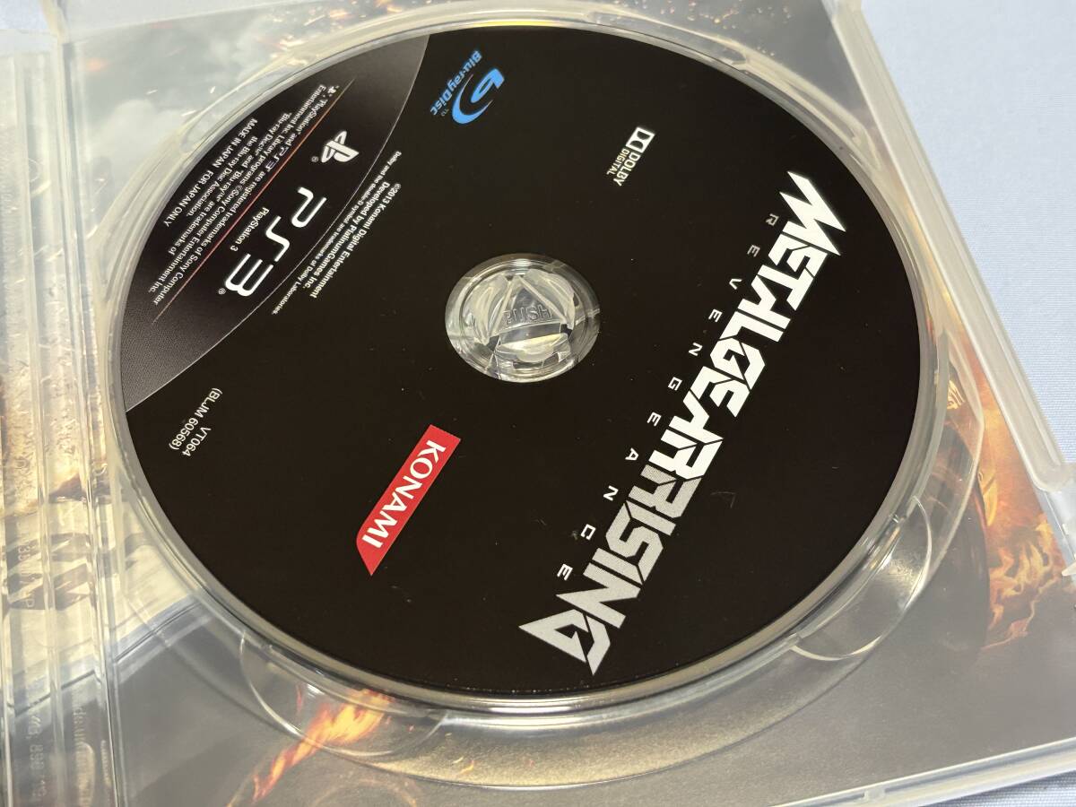 PS3　メタルギアメタルギアライジング　リベンジェンス　 プレミアムパッケージ　 METALGEAR RISING REVENGEANCE _画像6