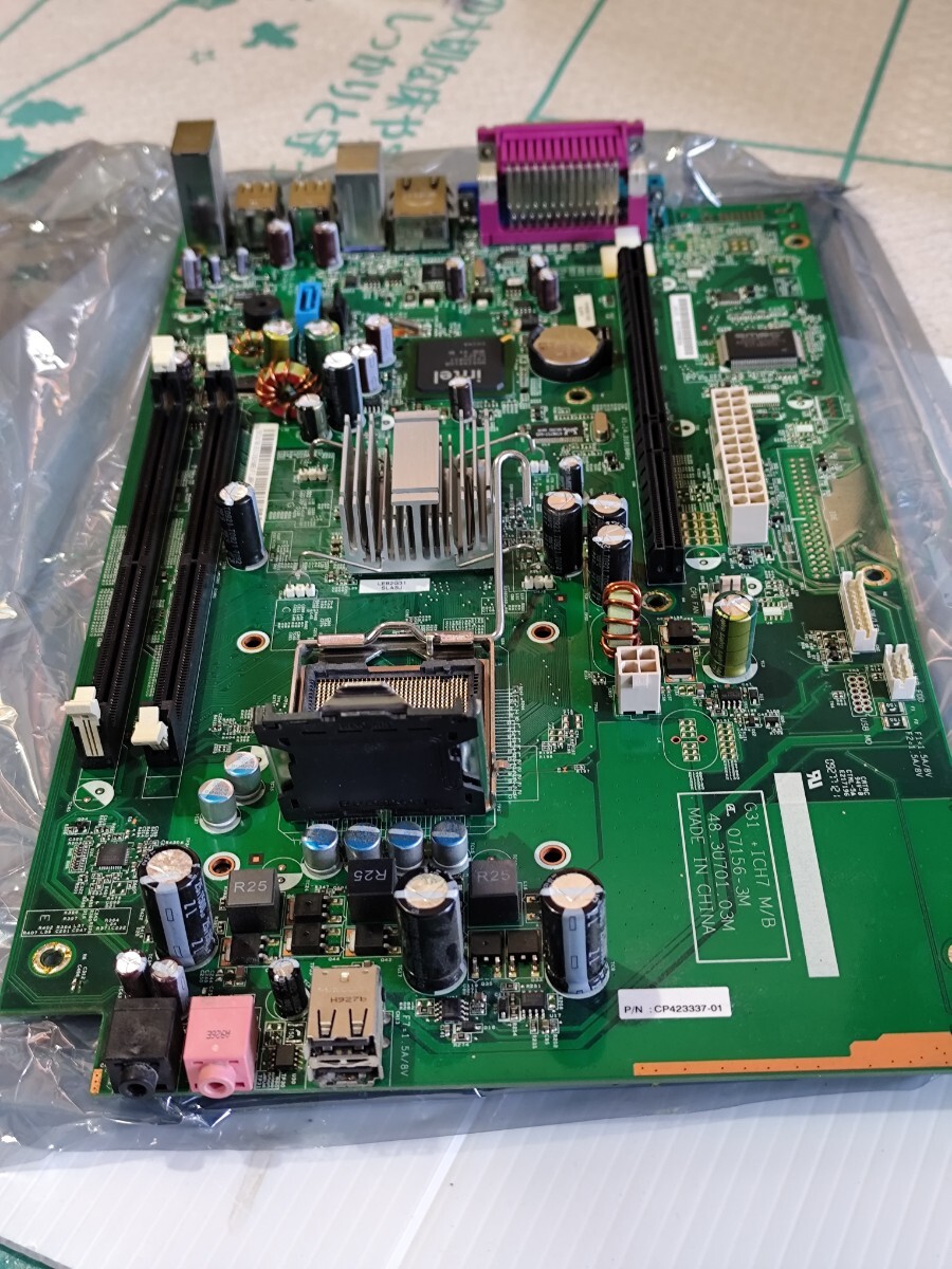 y1309 マザーボード G31 ICH7 07156-3M ジャンク_画像3