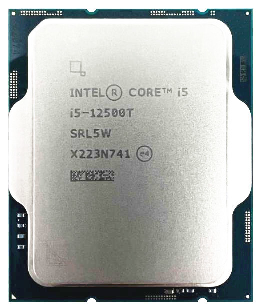 Intel Core i5-12500T SRL5W 6 cores 12 threads 35W 2000MHz 4.4GHz Socket 1700_画像1