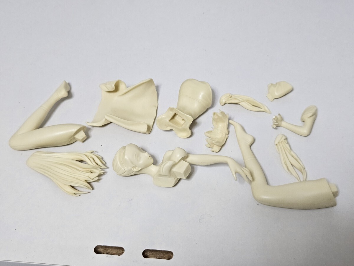 エヴァンゲリオン　アスカ　脱衣　ガレージキット_画像2