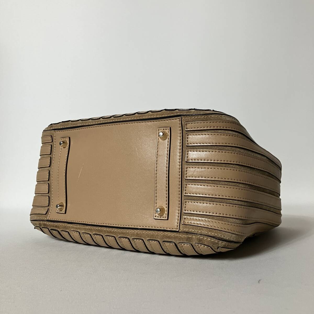 711B30｜アニヤハインドマーチ ハンドバッグ レザー ブラウン_画像6