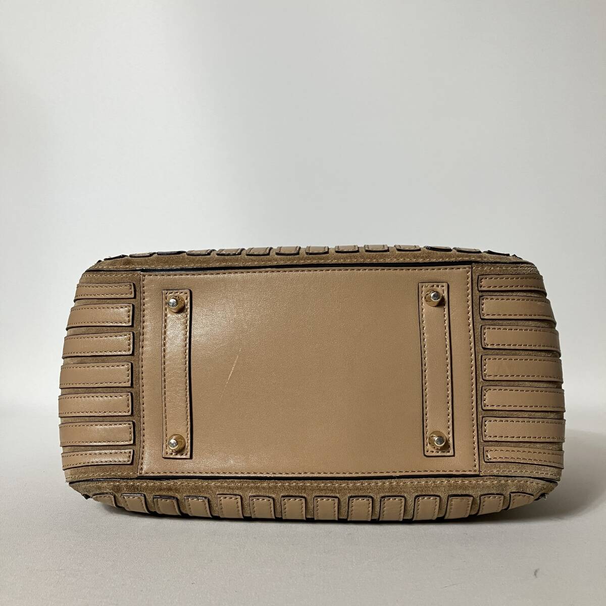 711B30｜アニヤハインドマーチ ハンドバッグ レザー ブラウン_画像5