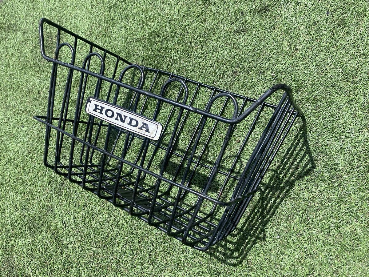 当時物◆ ホンダ純正OPフロントバスケット◆昭和前カゴ_画像3