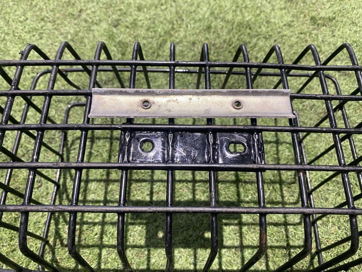 当時物◆ ホンダ純正OPフロントバスケット◆昭和前カゴ_画像9