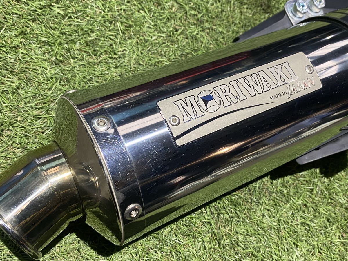 モリワキマフラー◆JF31 DIO110 フルエキ比較的綺麗な状態です。HONDAディオ　_画像3