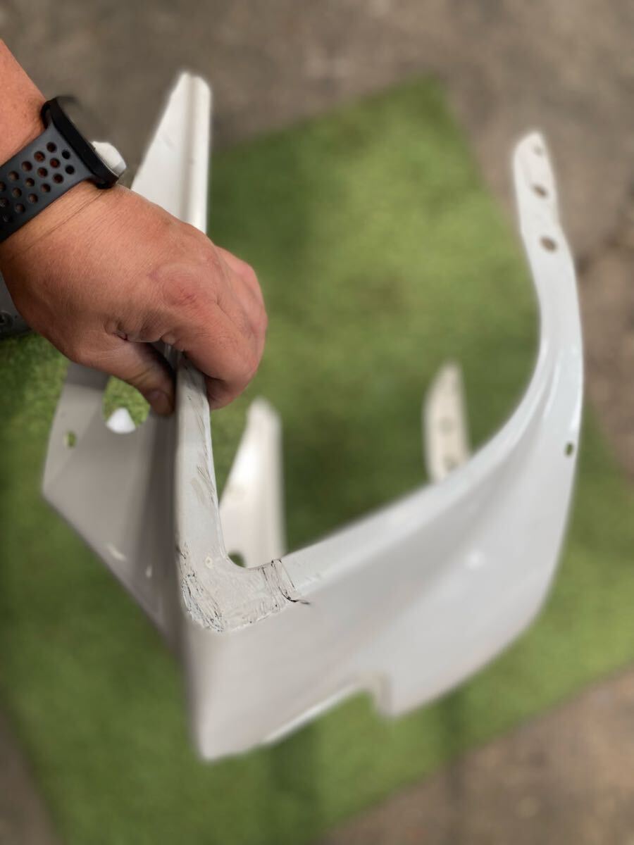 ヤマハ純正◆【3XV】TZR250R アッパーカウル◆デカール無し◆一部割れ有◆お写真参照◆シールド無 TZR250RS.TZR250R SP_画像4