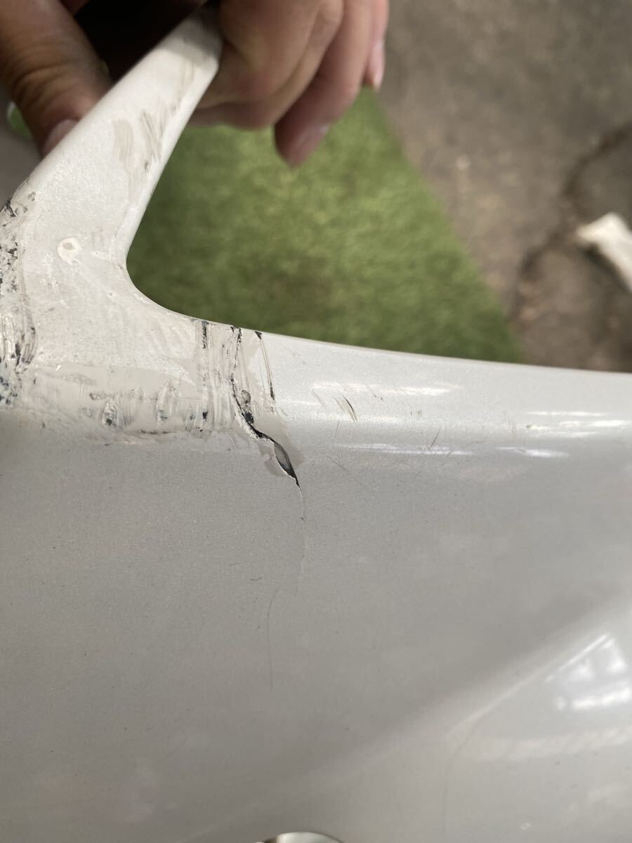 ヤマハ純正◆【3XV】TZR250R アッパーカウル◆デカール無し◆一部割れ有◆お写真参照◆シールド無 TZR250RS.TZR250R SP_画像5