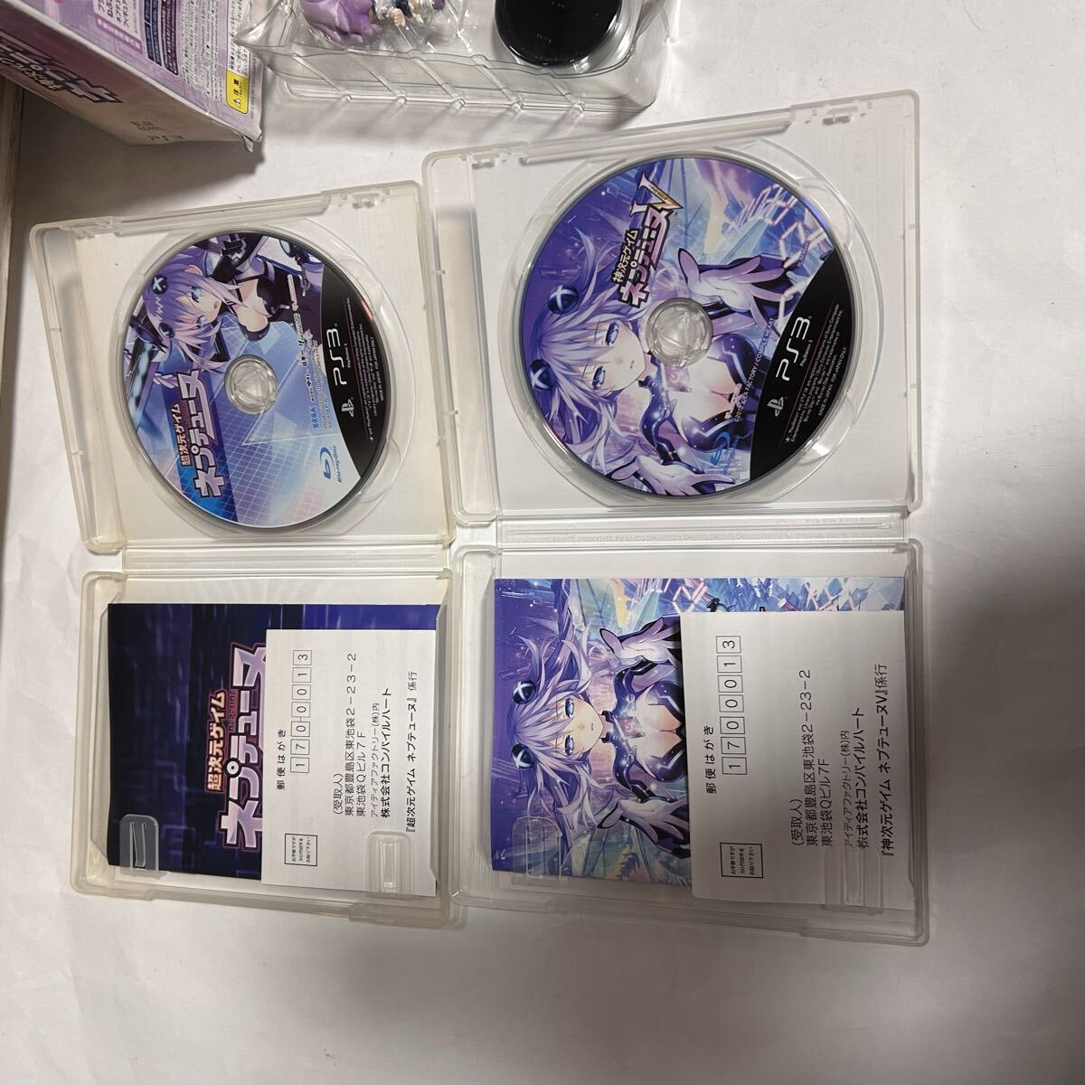 ● 特典 未開封 超次元ゲイム ネプテューヌV 限定版 ネプテューヌ ゲームソフト 2点セット フィギュア CD 中古 潰れあり 71126_画像6