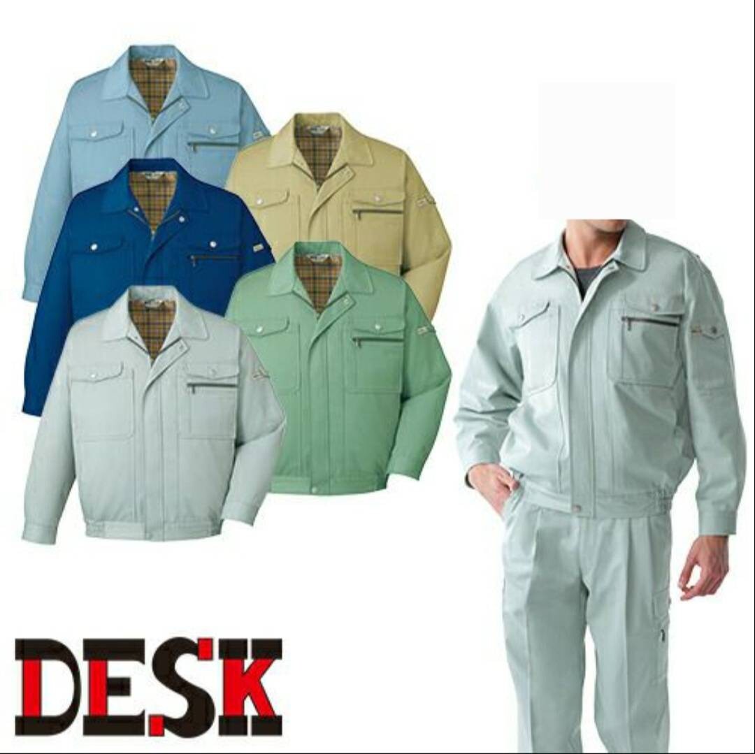 5958　自重堂 680 DESK|秋冬 ブルゾン|ネービー|Mサイズ|新品未使用|綿ポリ混紡|帯電防止|作業着 作業服 作業ジャンパー ネイビー 紺　_画像5