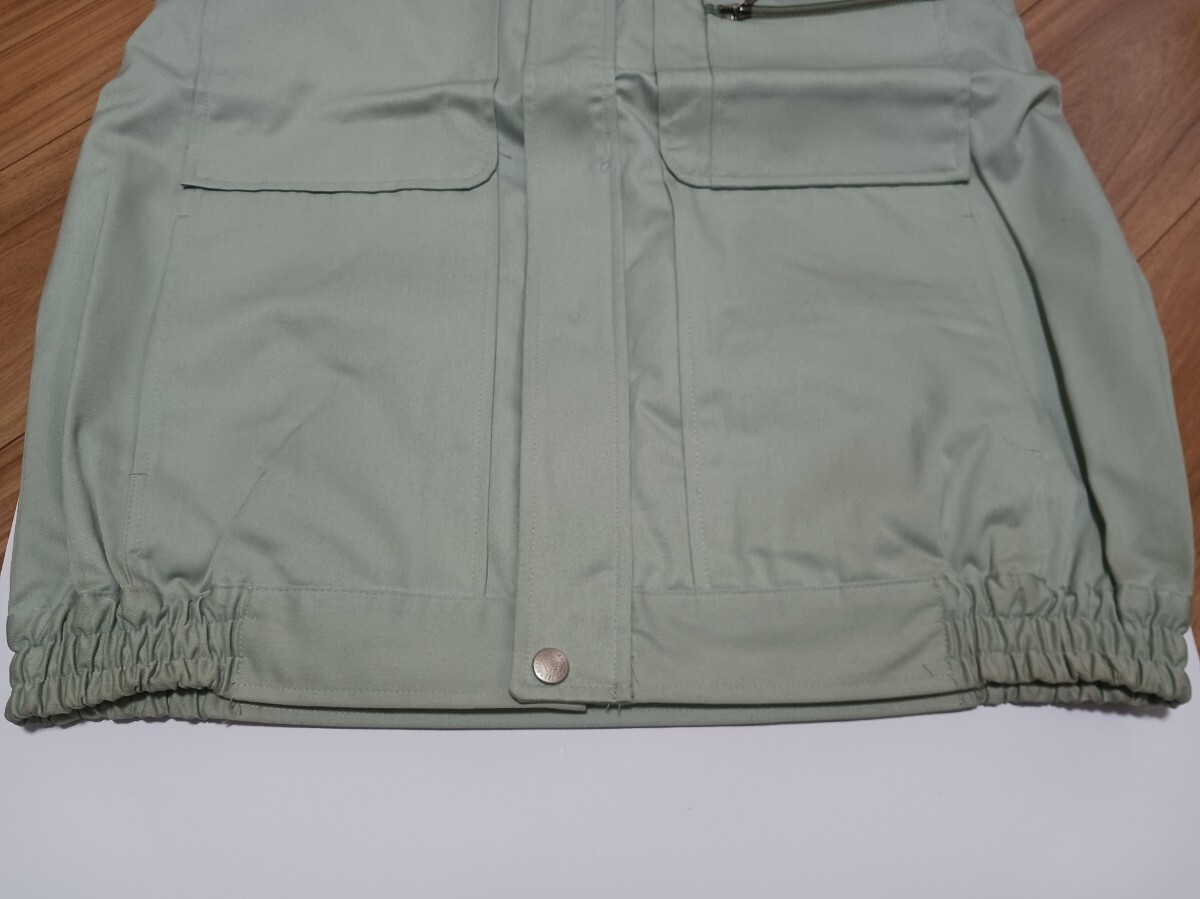 5969　自重堂 680 DESK|秋冬 ブルゾン|アースグリーン|Lサイズ|店頭展示品|綿ポリ混紡|帯電防止|作業着 作業服作業ジャンパージャンバー_画像4