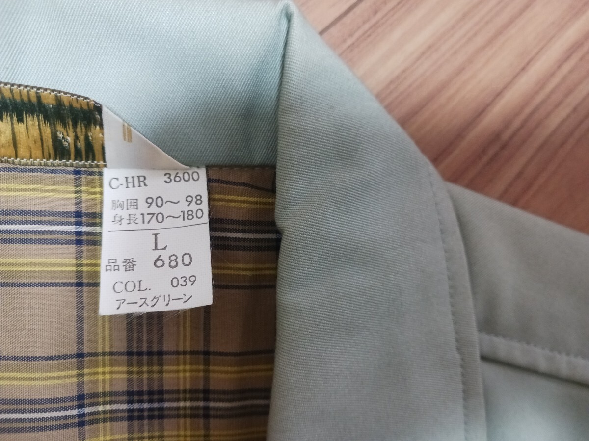 5969　自重堂 680 DESK|秋冬 ブルゾン|アースグリーン|Lサイズ|店頭展示品|綿ポリ混紡|帯電防止|作業着 作業服作業ジャンパージャンバー_画像7