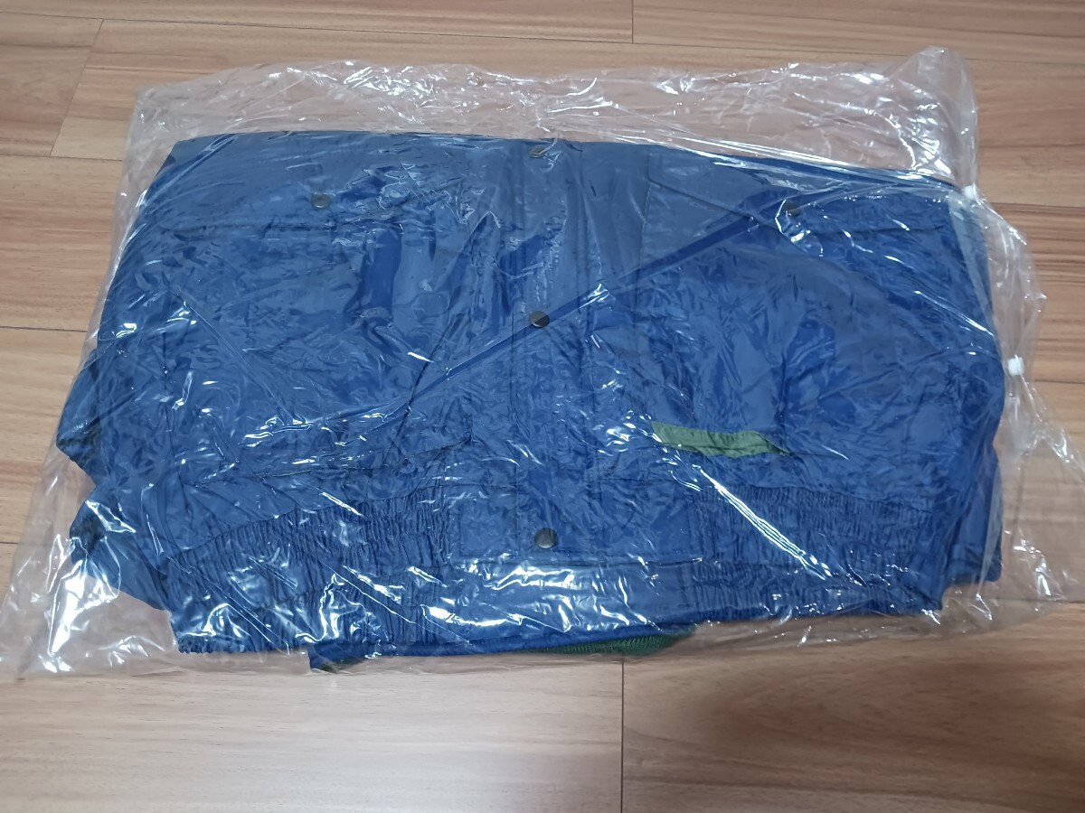 5712　自重堂 48030|防寒ブルゾン|ネービー|Lサイズ|新品未使用|脱着フード付|ナイロン100%|ダブルフロント|パイロットジャンパー|紺 青　_画像8