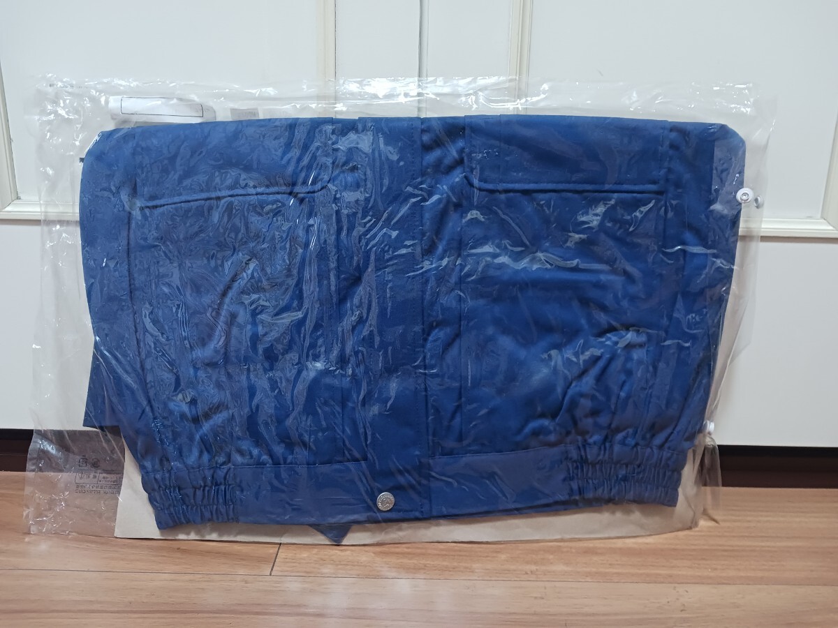 5959 自重堂 680 DESK|秋冬 ブルゾン|ネービー|Lサイズ|新品未使用|綿ポリ混紡|帯電防止|作業着 作業服 作業ジャンパー ネイビー 紺 _画像3
