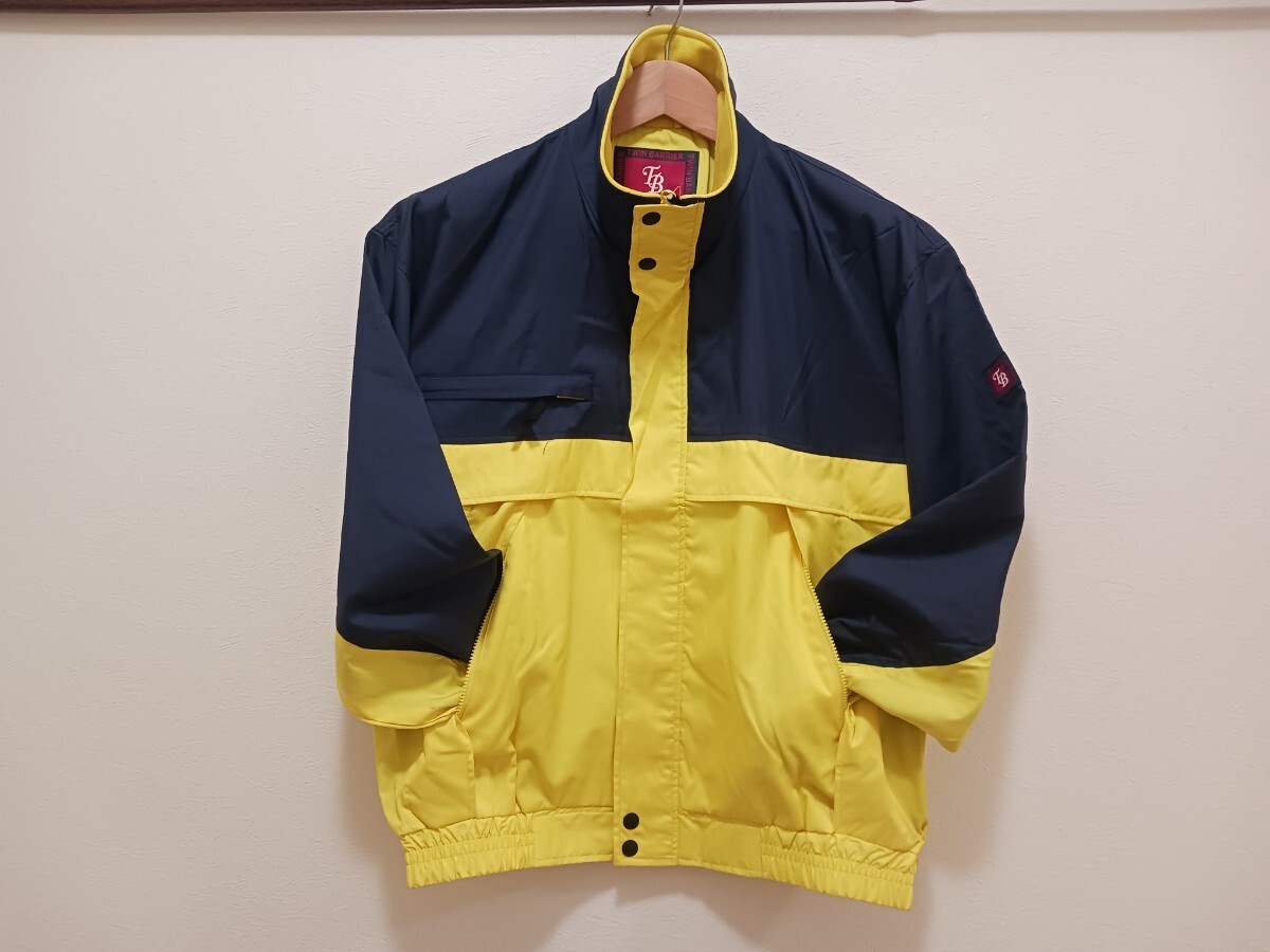 5619 藤和 36-2831|防寒ブルゾン|イエロー|Lサイズ|新品未使用|二重 ナイロンジャンパー ジャンバー|持続耐水性|ツインバリア|TS DESIGN_画像3