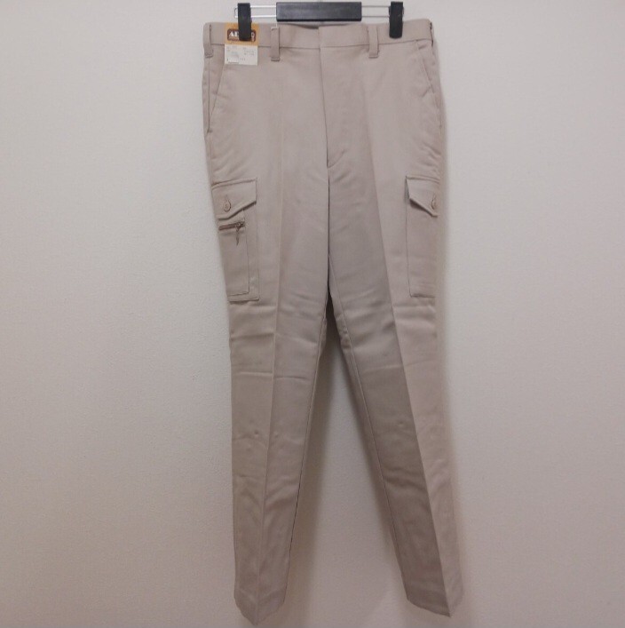 5905　CO-COS 705 ADLER|秋冬ストレッチカーゴパンツ|アイボリー|W91㎝×2本|新品未使用|綿ポリ混紡|保温 吸湿|帯電防止|ベージュ|コーコス_画像3
