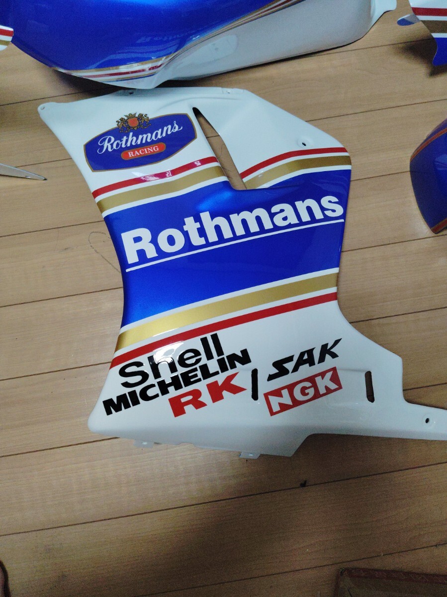  немедленная отправка новый товар не использовался товар NSR50/80 Rothmans обтекатель комплект для поиска Nchibi Honda NS-1 50F поздняя версия верхний хвостовой обтекатель 