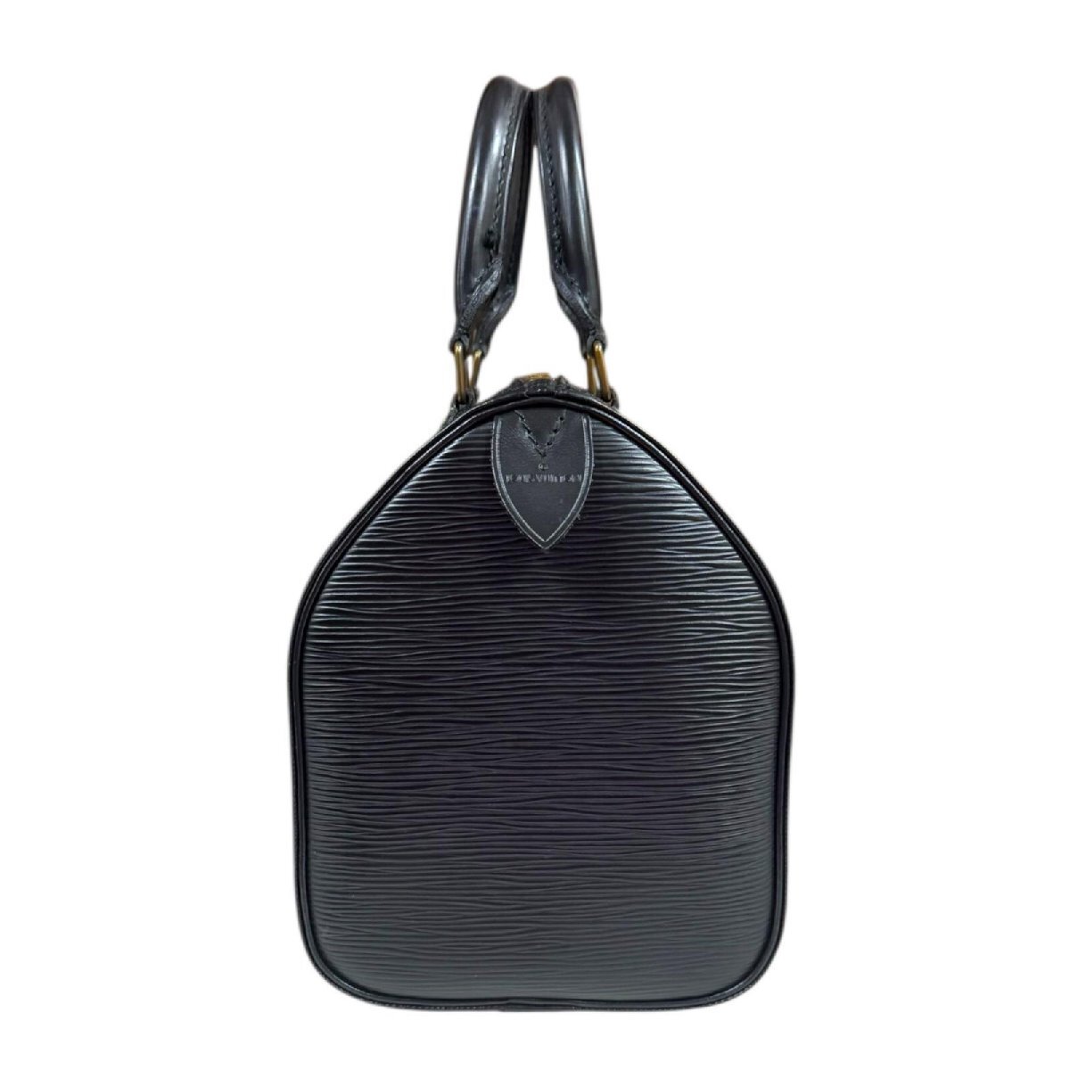 ルイヴィトン スピーディ25 エピ ハンドバッグ エピレザー M43012 ブラック レディース LOUIS VUITTON 中古_画像4