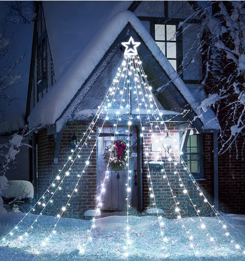 dore-p свет Рождество LED свет занавески свет LED ilmi украшение установка закрытый наружный двоякое применение 