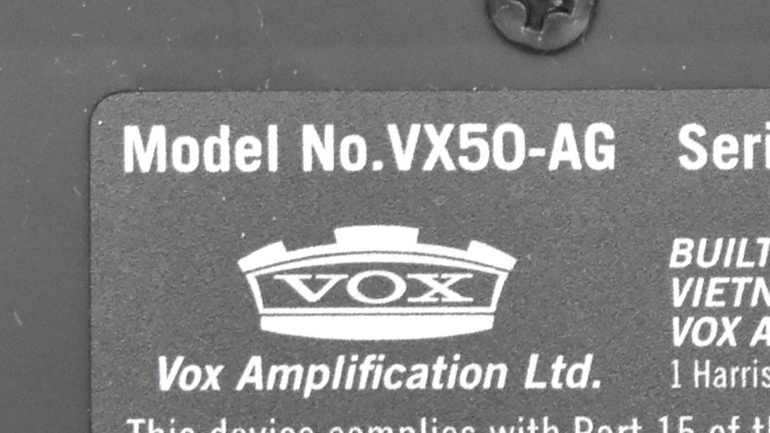 [ C ]2546 VOX VX50-AG акустическая гитара усилитель voks176734