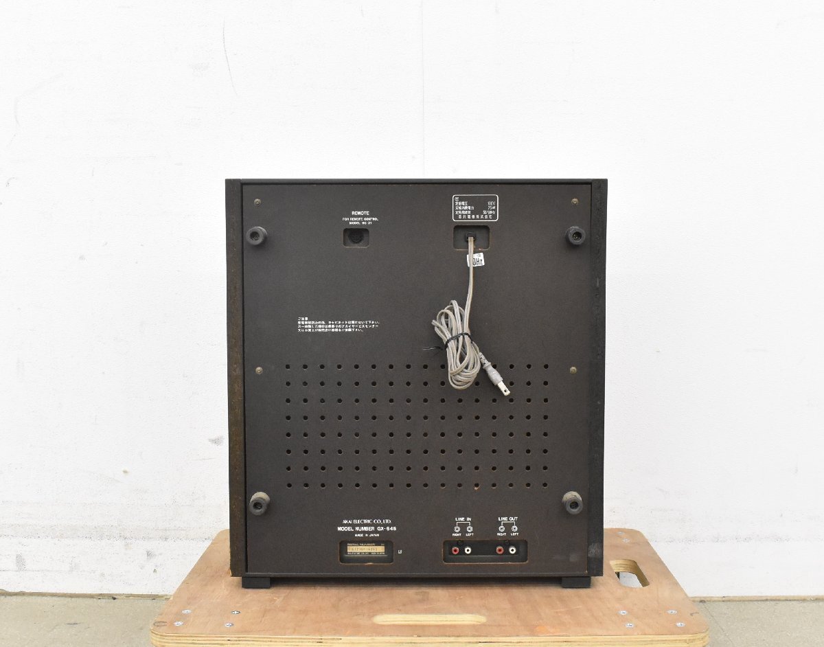 [ G ]k2759 AKAI GX-646 открытый катушка панель Akai 3089579