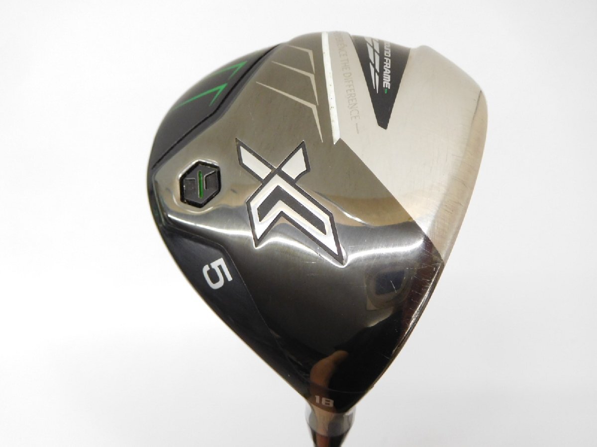 ダンロップ XXIO エックス eks フェアウェイウッド 2022 5w(18°) Miyazaki AX-2 SR_画像1