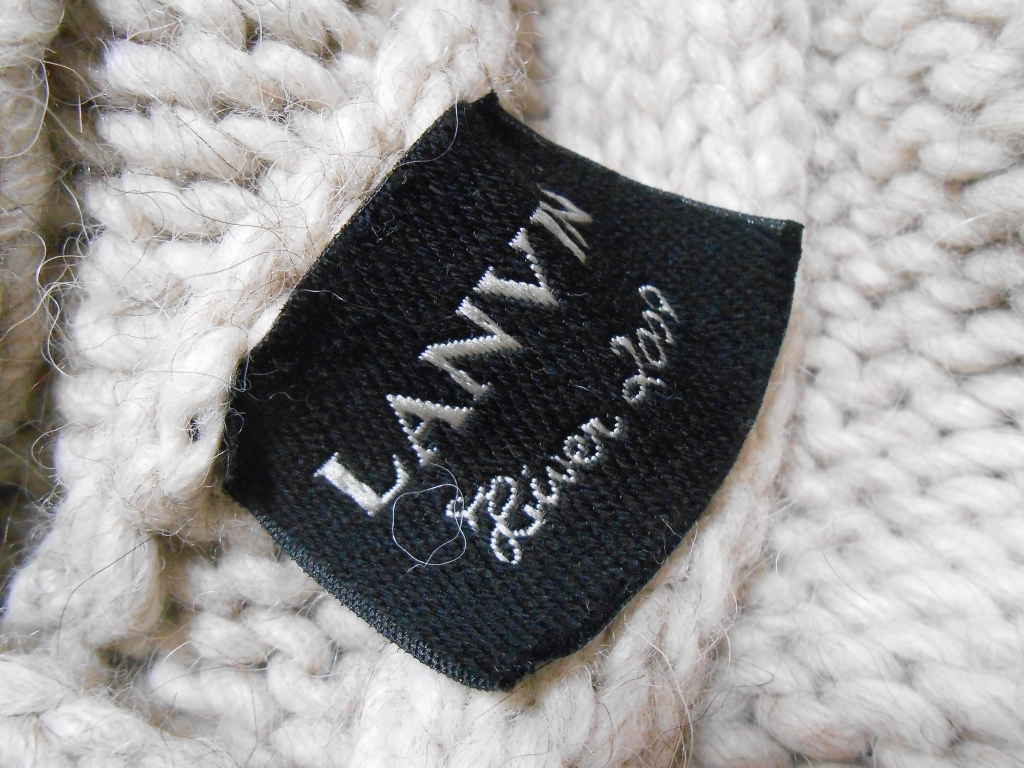 ランバンアーカイブ09コレ ローゲージショート丈ニットアウター_画像4