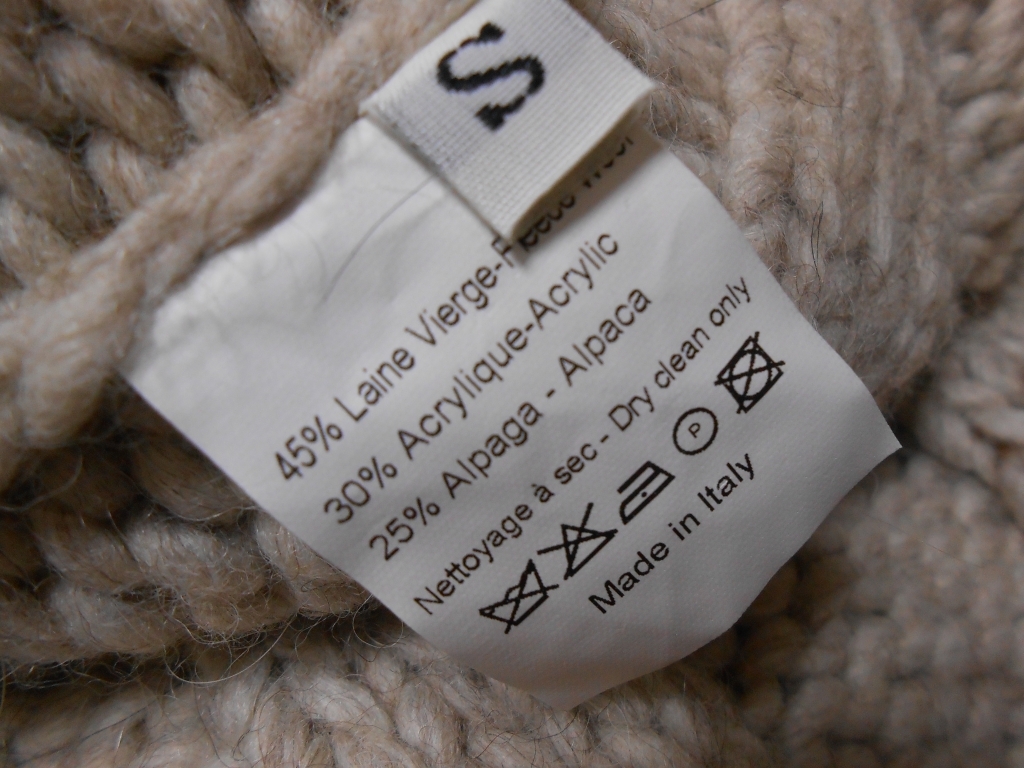 ランバンアーカイブ09コレ ローゲージショート丈ニットアウター_画像5