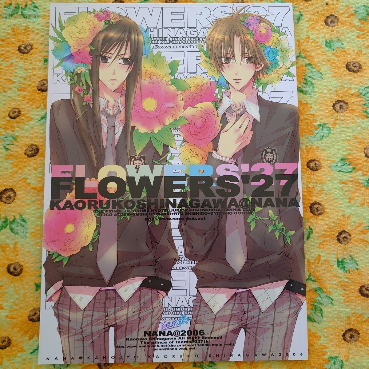  Shinagawa ..../NANA *FLOWERS'27 Prince of Tennis лед .. следы .. дверь * дополнение карта 