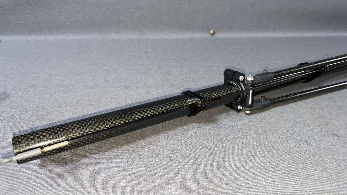 JR エアースキッパー90 カーボンテールパイプブーム(長さ: 855mm)/カーボンサポートバー/サーボリンケージ AIRSKIPPER90ラジコンヘリパーツ_画像5