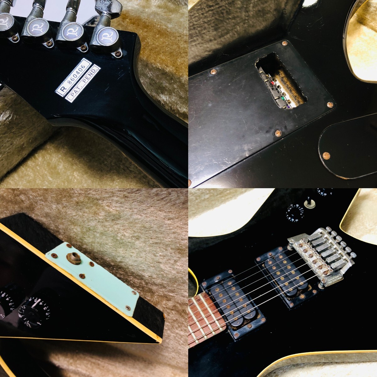 B.C.RICH Warlock ビーシーリッチ ワーロック / MADE IN JAPAN ビンテージ テイハツ工業製 FRTタイプ_画像8
