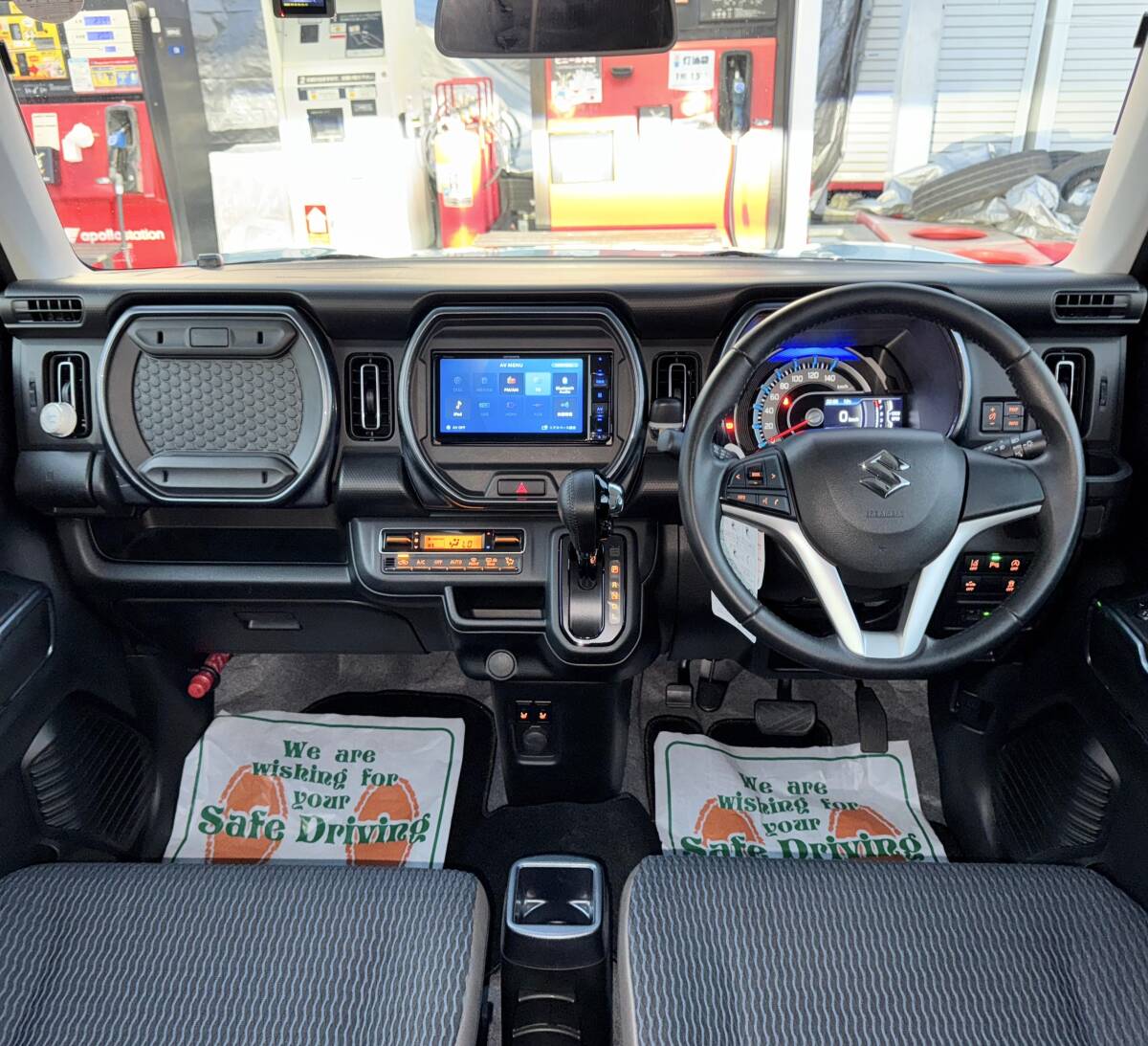 令和R3 スズキ ハスラー HYBRID Jスタイル ★5AA-MR92S 車検長R9/11/10 走行距離17500KM_画像6